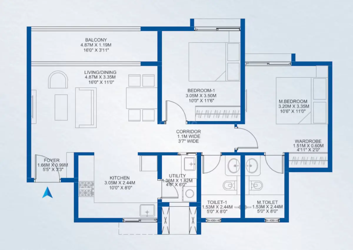 Godrej Park Retreat Phase 2 Floor Plan