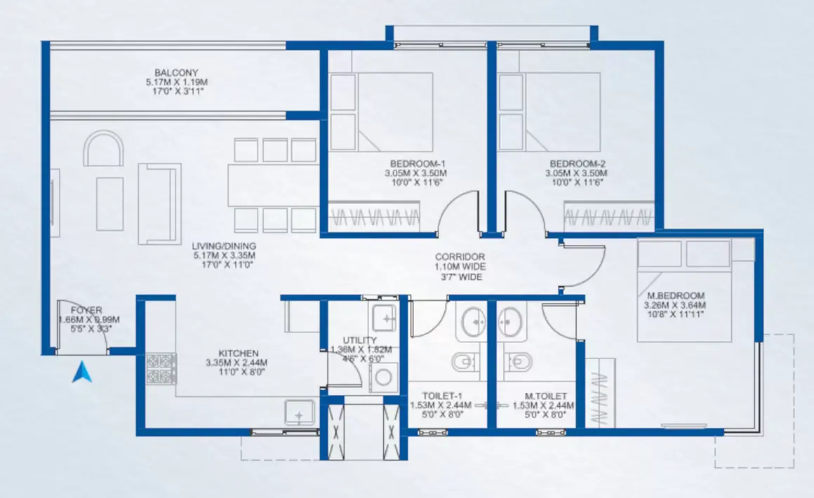 Godrej Park Retreat Phase 2 Floor Plan